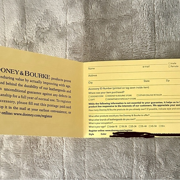 NWT Dooney & Bourke Blue and Pink Disney Wristlet - Picture 5 of 5